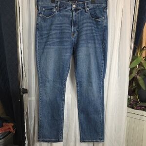 Mens Abercrombie & Fitch Classic Denim Straight Jeans